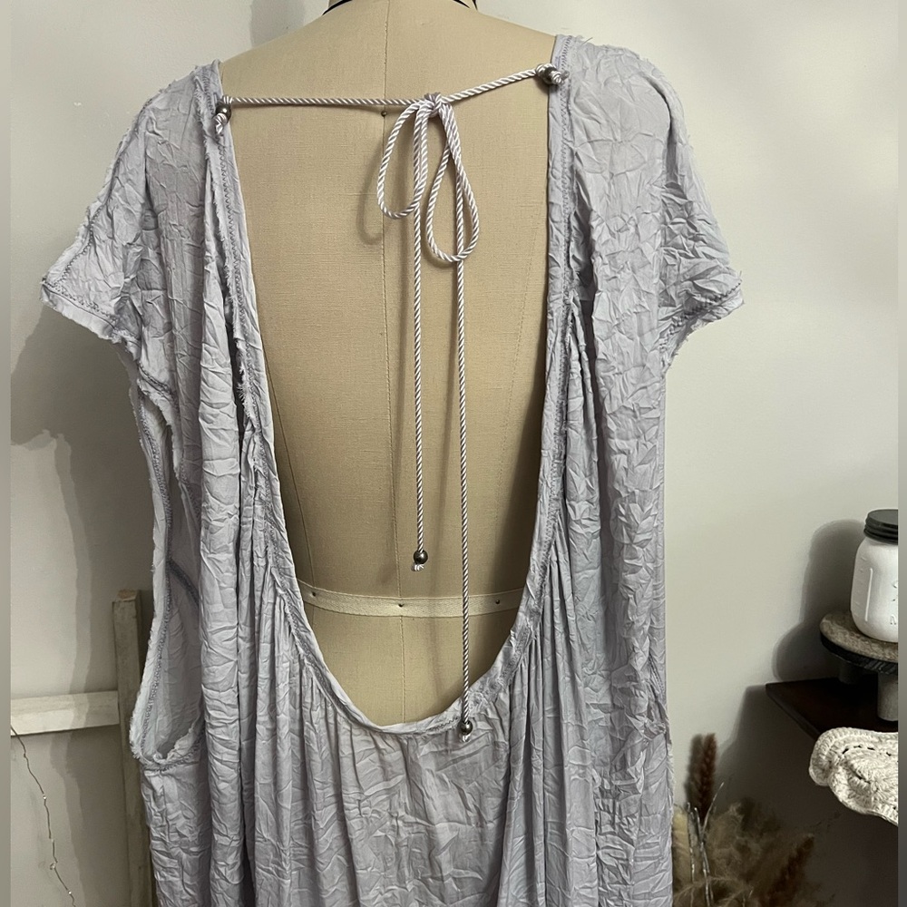 New Free People Shine Time Sleep Dress - Picture 6 of 7